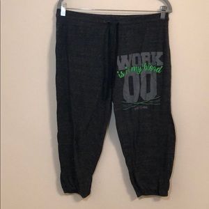 Flag Nor Fail Cropped Joggers